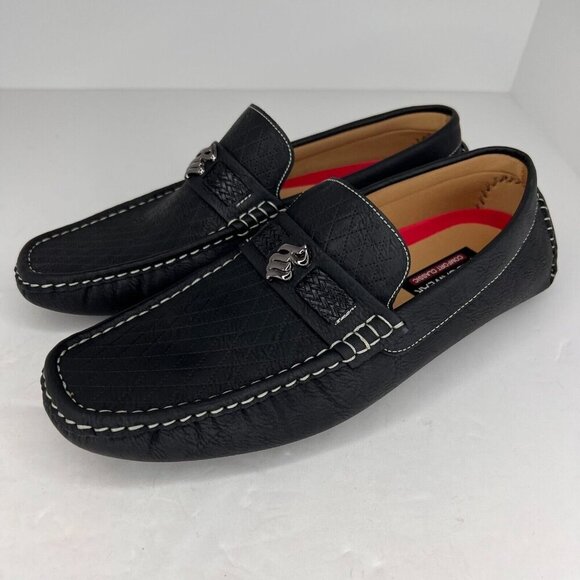 Rocawear Other - Rocawear Mens Laker Black Faux Leather Comfort Classics Slip On Size 10 Loafers